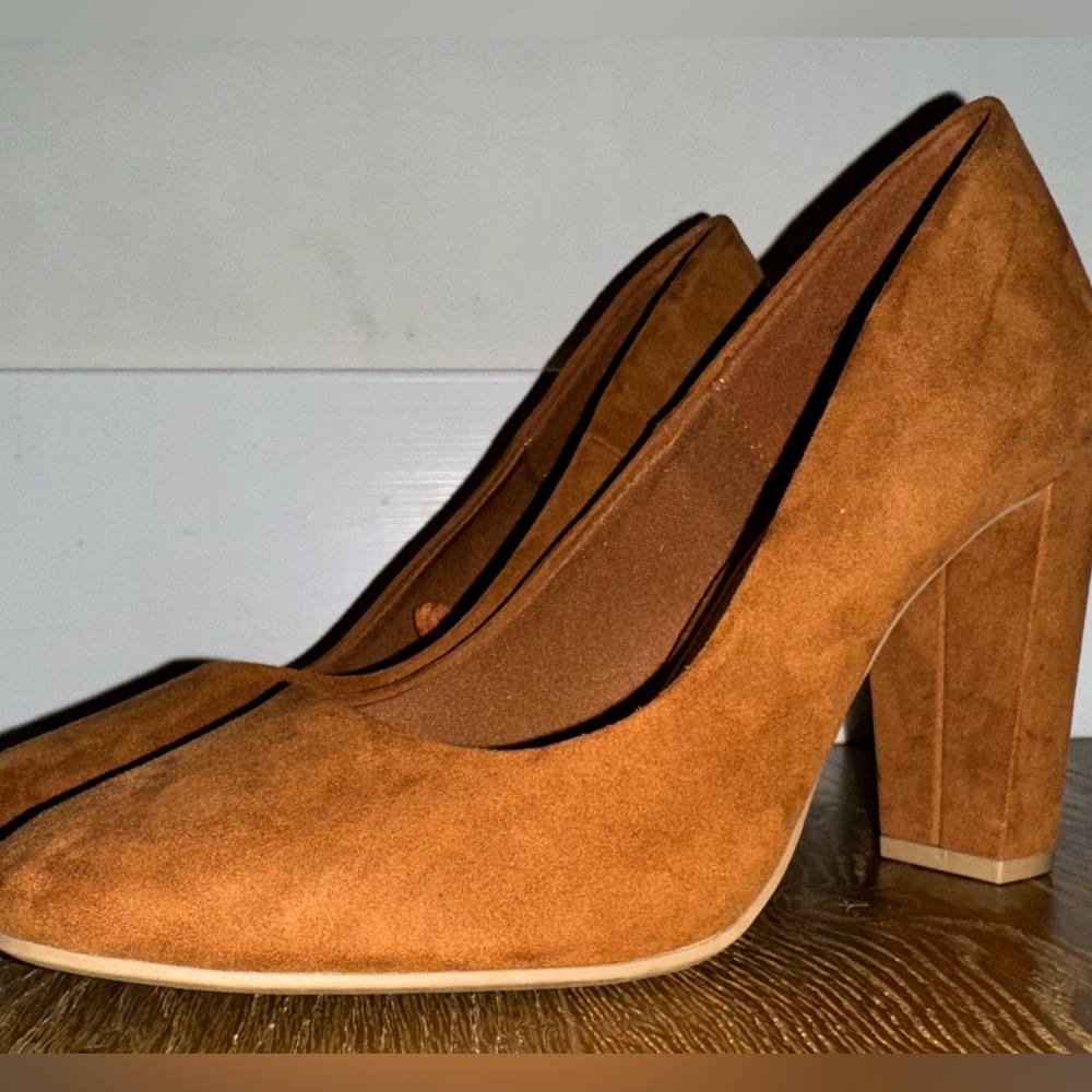 Brown Suede Fioni Heel